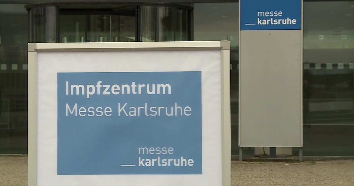 Zu wenig Impfstoff Impfzentrum Messe Karlsruhe und KIZ