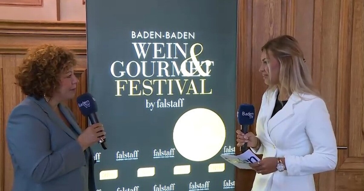 Erstes Wein & Gourmet Festival in BadenBaden 2023 Baden TV